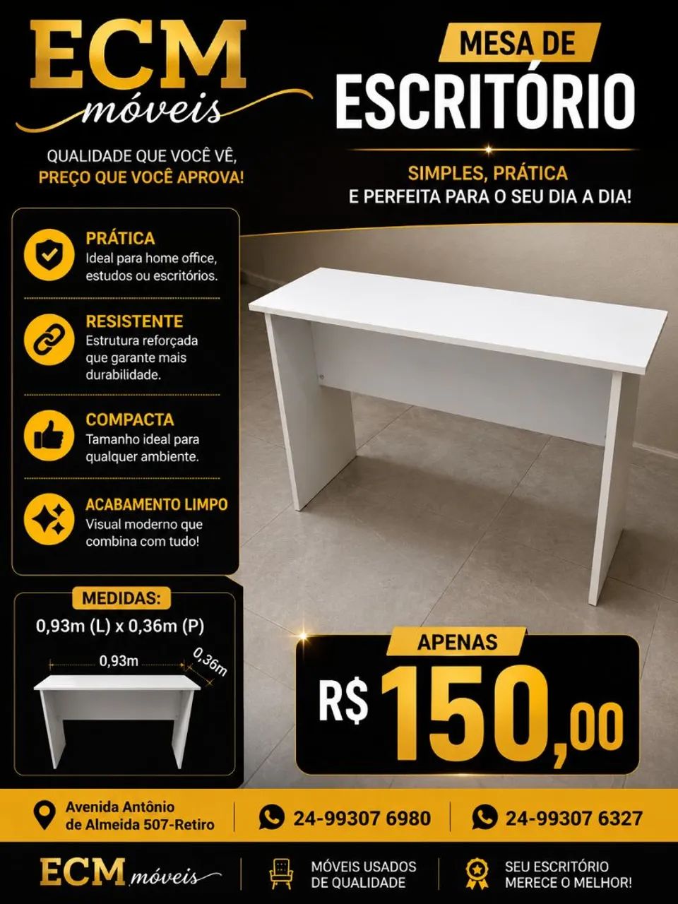 Ecm móveis usados 