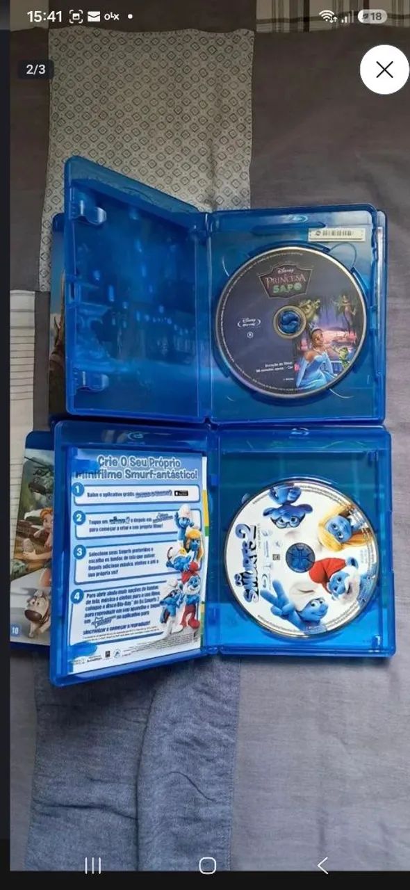 Filmes infantis originais em blu-ray - Foto 2