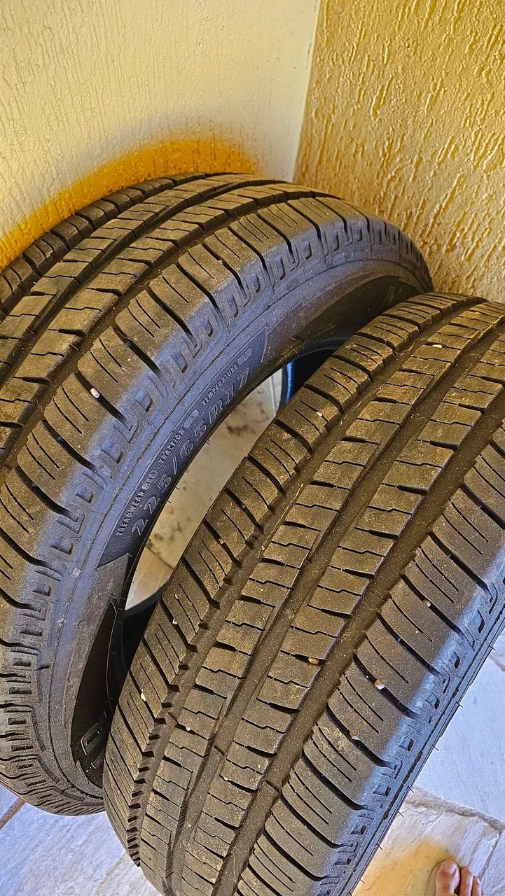 2 pneu 225 65r17 wrangler  Goodyear  - Foto 3