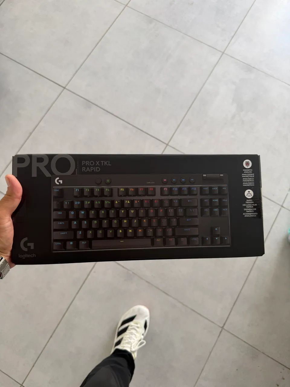 TECLADO LOGITECH G PRO X TKL RAPID MAGNÉTICO 