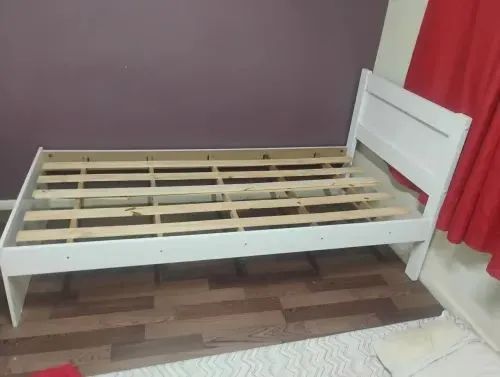 Cama de Solteiro Branca - Foto 3