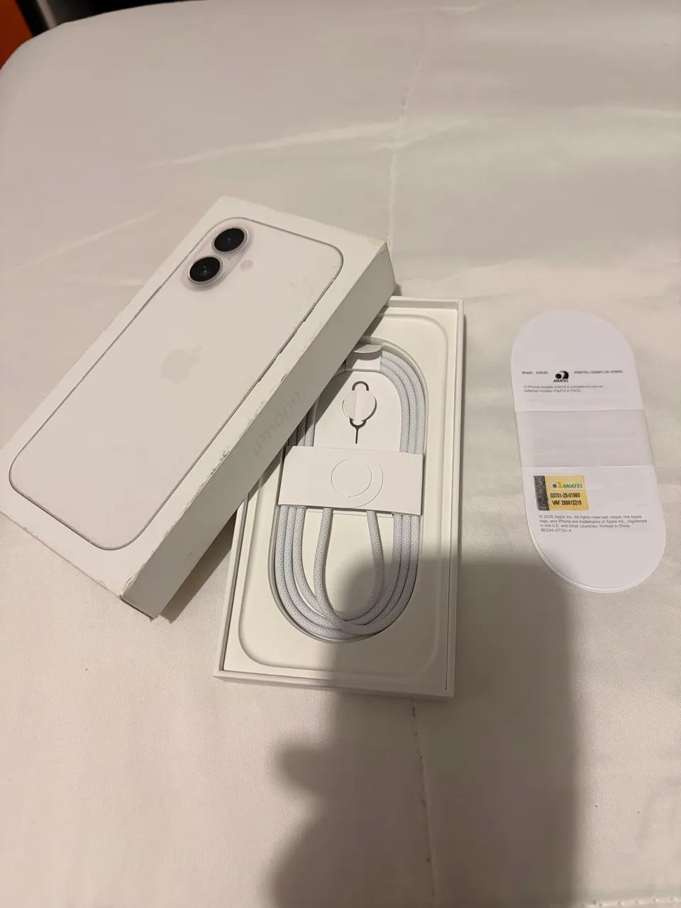 iPhone 17 branco 256gb bateria 100% - Foto 4