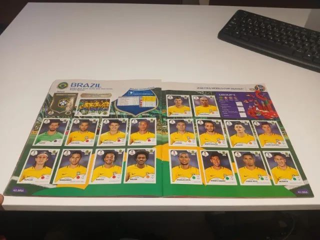 album de figurinhas da copa de 2018 - Foto 4