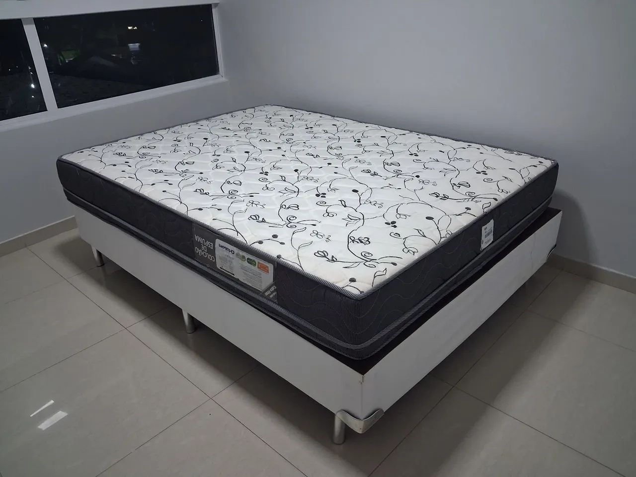 Colchão Ortobom Pró Saúde Extra Firme + base 