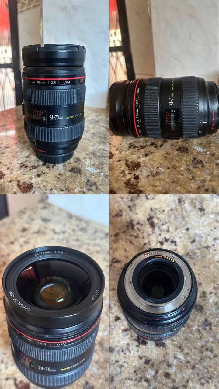 Lente canon 24-70
