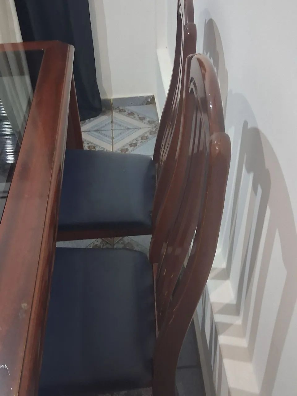 Mesa vintage de vidro - Foto 3