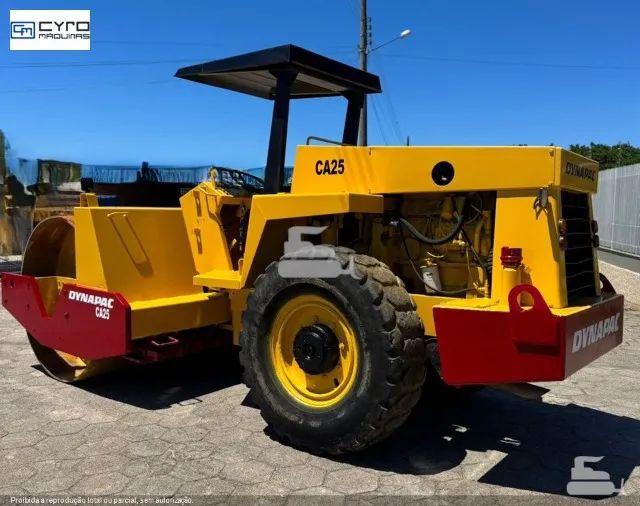 Rolo Compactador Dynapac CA25 1989 - Foto 2