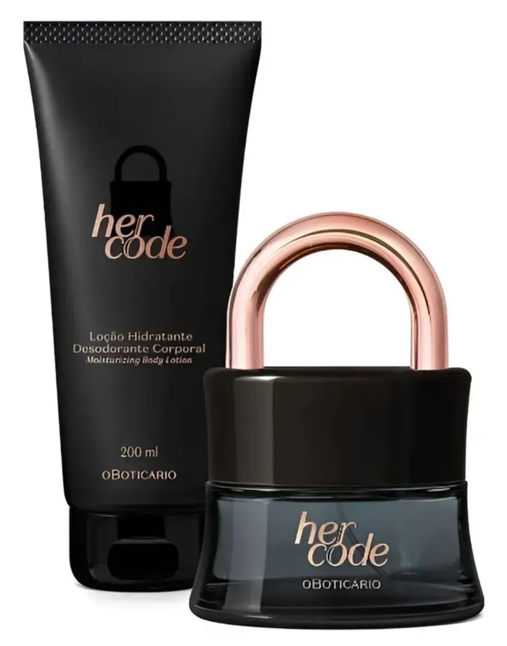 Her Code Eau de Parfum 50ml + Loção Hidratante  corporal 200ml  - Foto 3