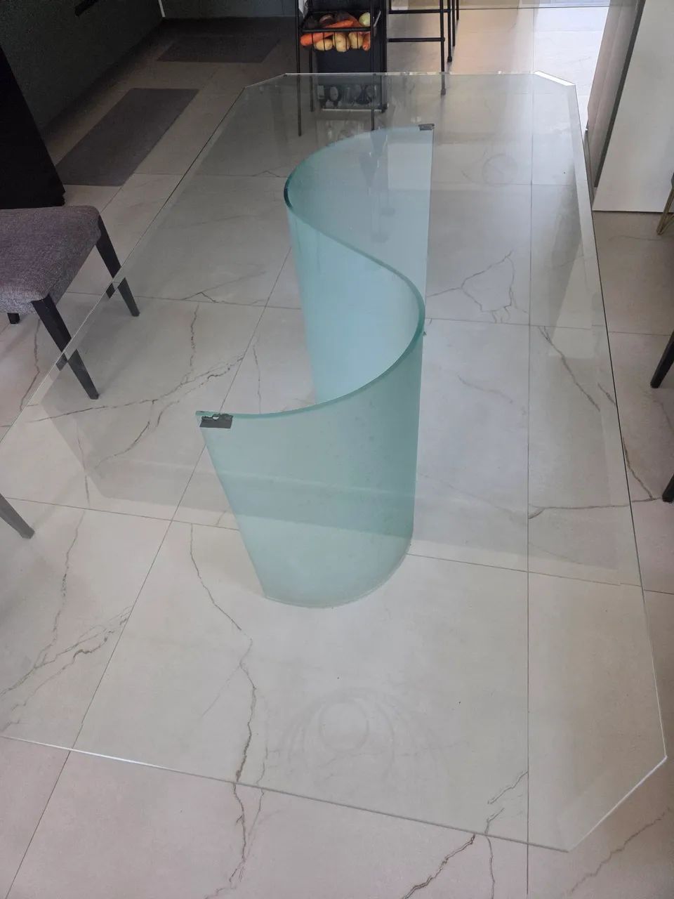 Mesa de jantar de vidro - Foto 2