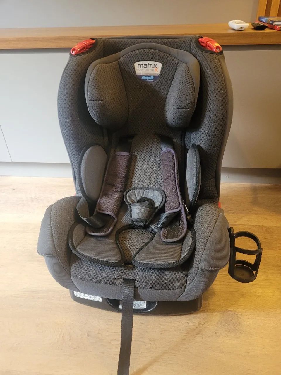 Cadeira para Auto Matrix Evolution K Mesclado Preto - Burigotto Cadeirinha Bebê Conforto - Foto 5