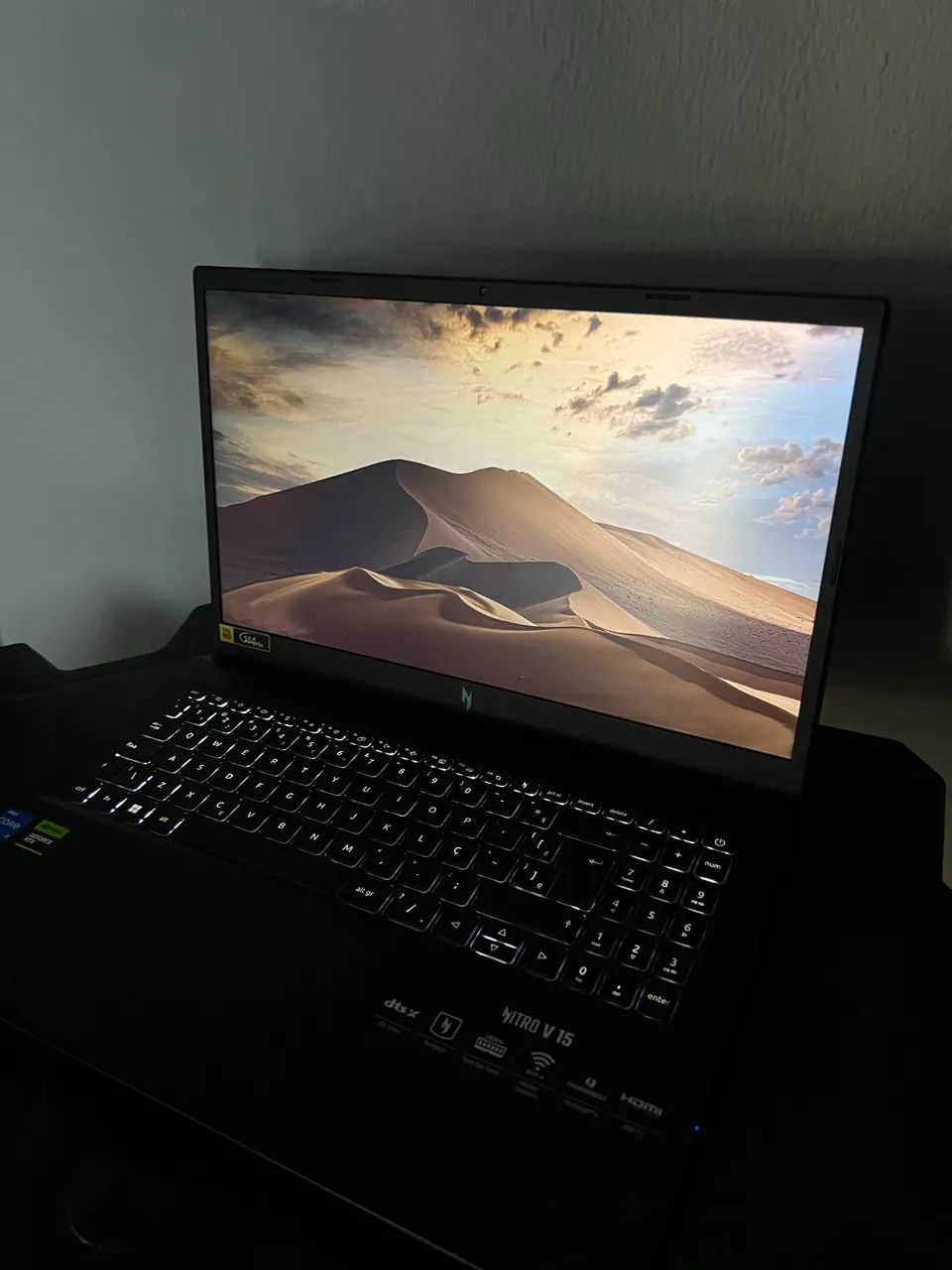 Notebook gamer acer nitro v15 + periféricos completos - Foto 2