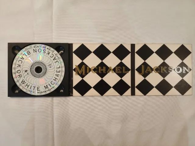 CD Single Raro Michael Jackson - Black Or White (1991) Edição de
