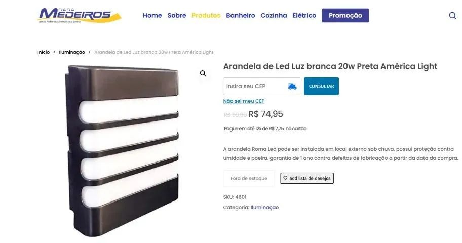 02 Arandelas Led  - Foto 5
