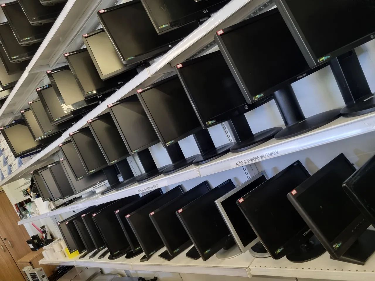 Monitor Diversas Marcas e Modelos | Garantia e NF | Loja Física Eco Eletron | Uberaba - Foto 2