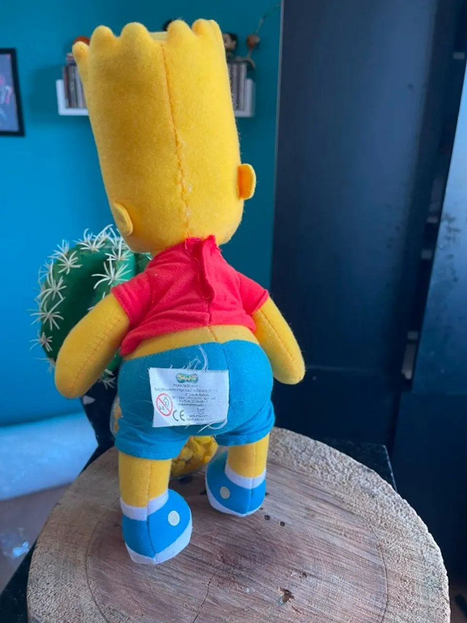 Bart Simpson Pelúcia 20cm - Usado - Foto 4