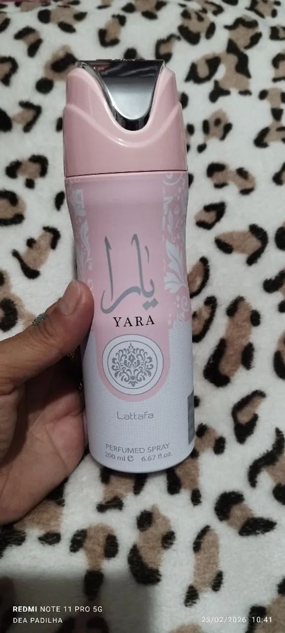 Lattafa Yara Árabe Desodorante Feminino 200ml - Foto 4