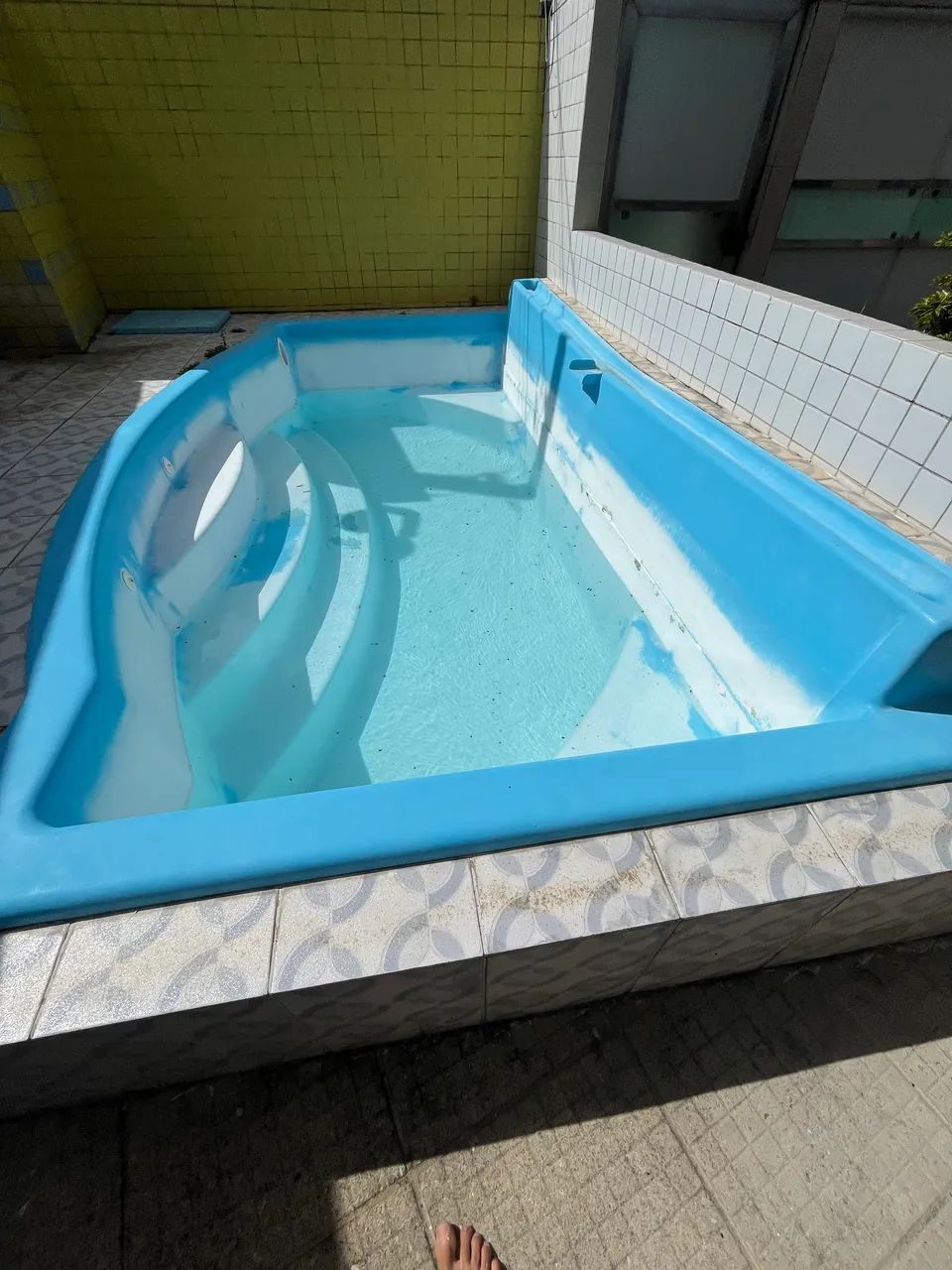 Restauração de piscina de fibra - Foto 5