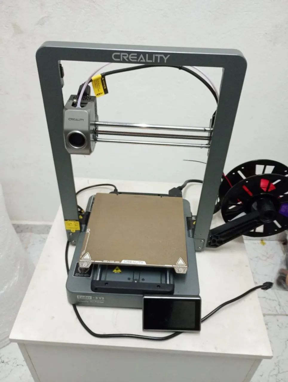 IMPRESSORA 3D CREALITY ENDER-3 V3 | SEMI-NOVA | ALTA PRECISÃO. - Foto 4
