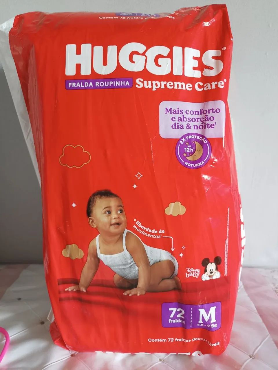 COMBO DE FRALDAS TAMANHO ?M?