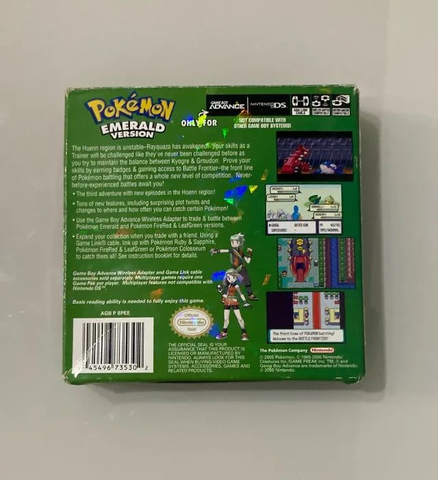 Pokémon Emerald Version - Game Boy Advance - Foto 5