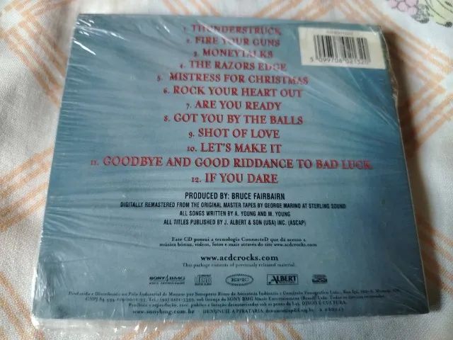 Ac/DC - The Razors Edge Cd Digipack Edição Nacional Lacrado - Foto 2