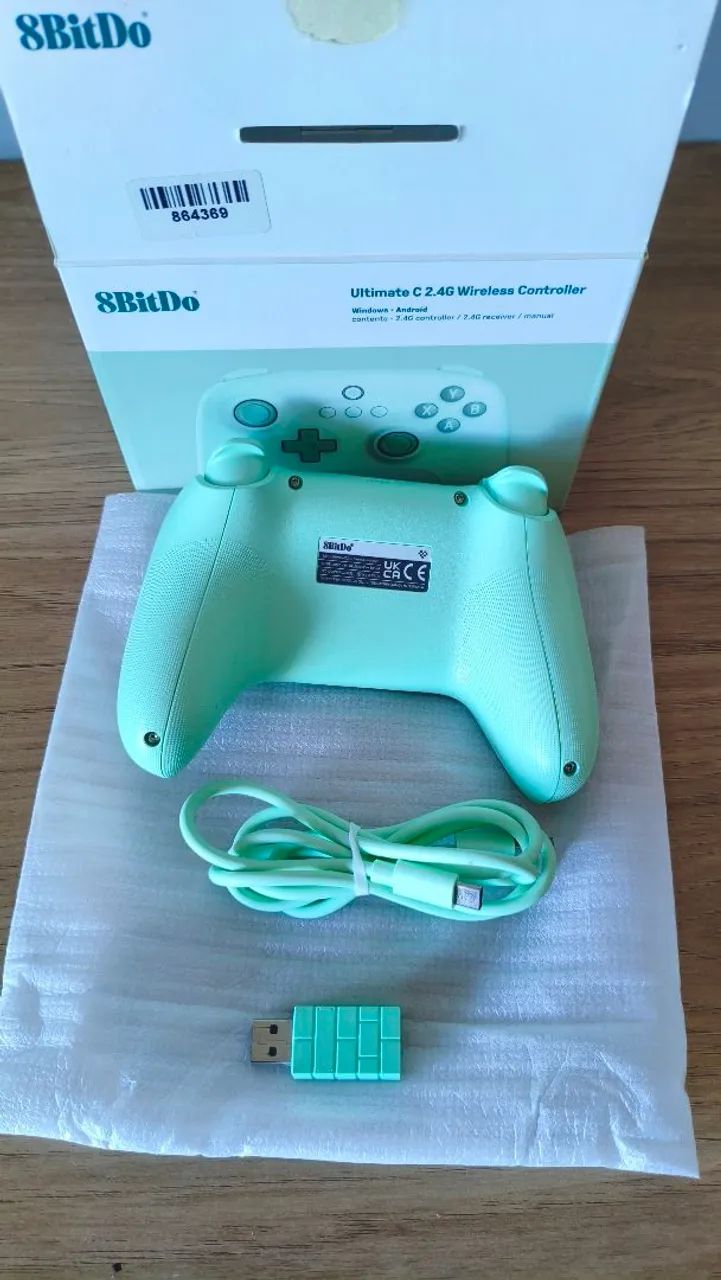 Controle 8bitdo ultimate C sem fio - Foto 2