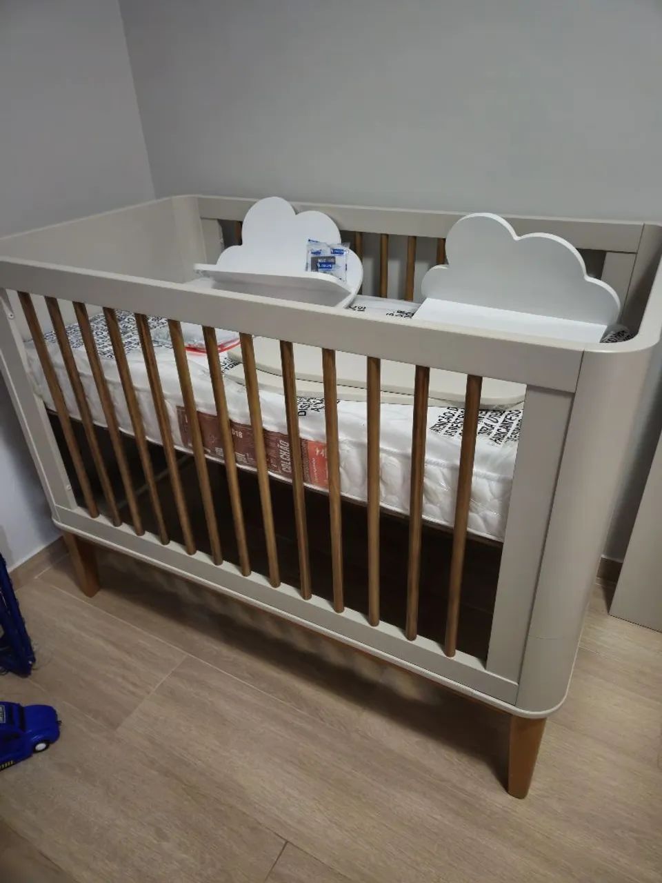 CUNJUNTO DE BERÇO + CÔMODA INFANTIL - Foto 2