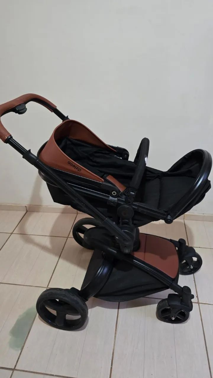 Carrinho de bebe galzerano vulkan 360 - Foto 5