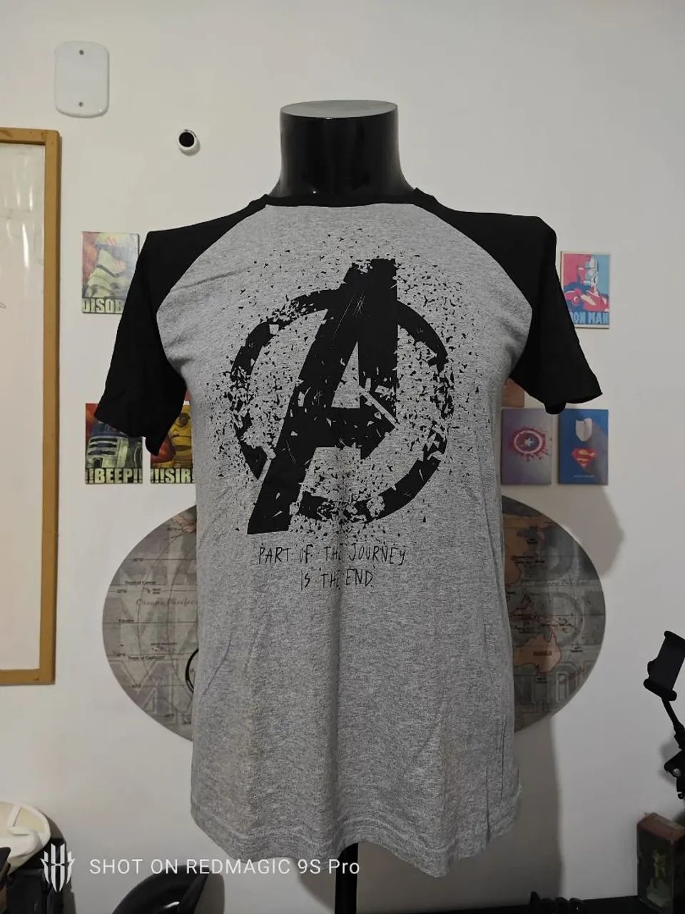Lote com 100 camisas masculinas - Foto 5