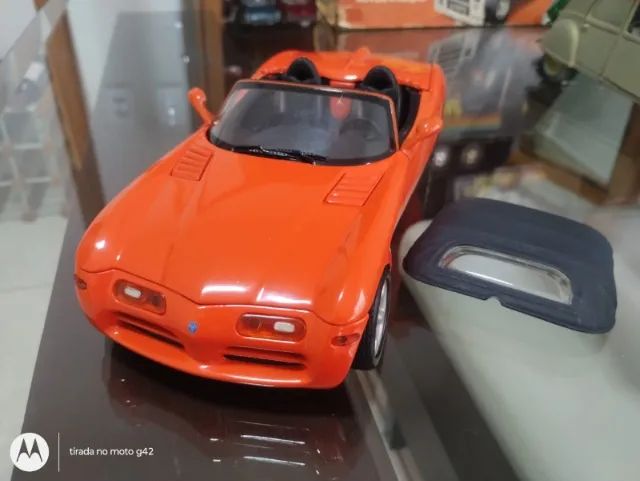 Miniatura 1/18 - Dodge Concept Conversível Laranja  - Foto 5