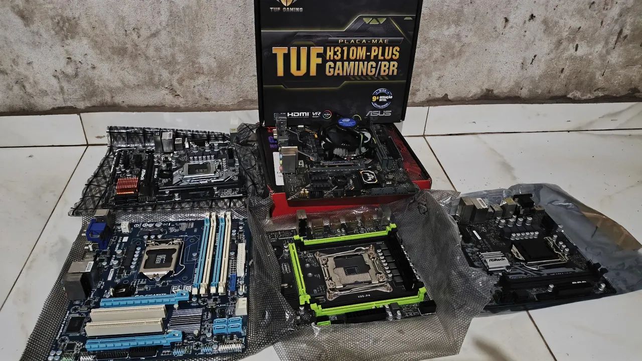 Placas mãe sucatas