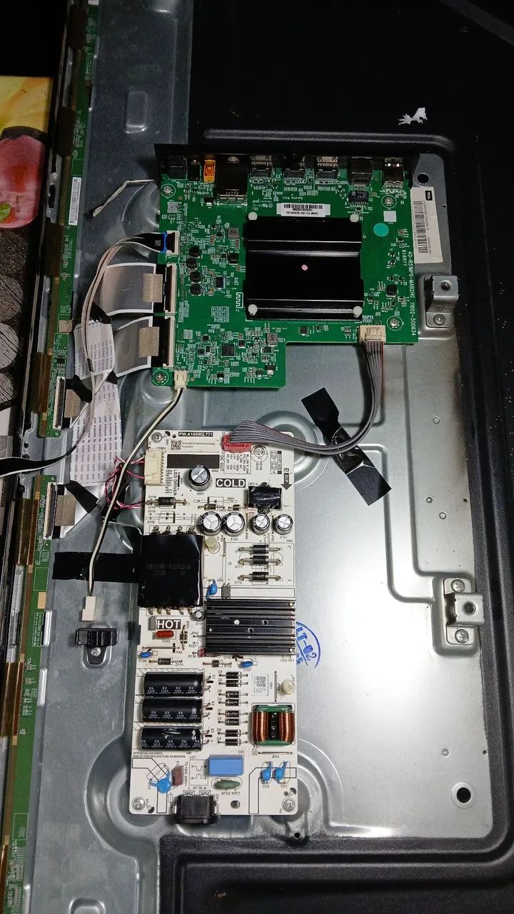 Placas da TV Semp TCL mod. 55P635.