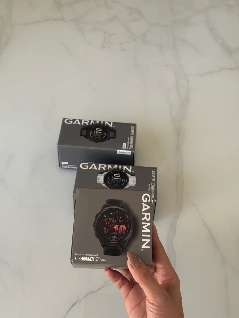 Garmin forerunner 165 e Garmin forerunner 570 - Foto 4