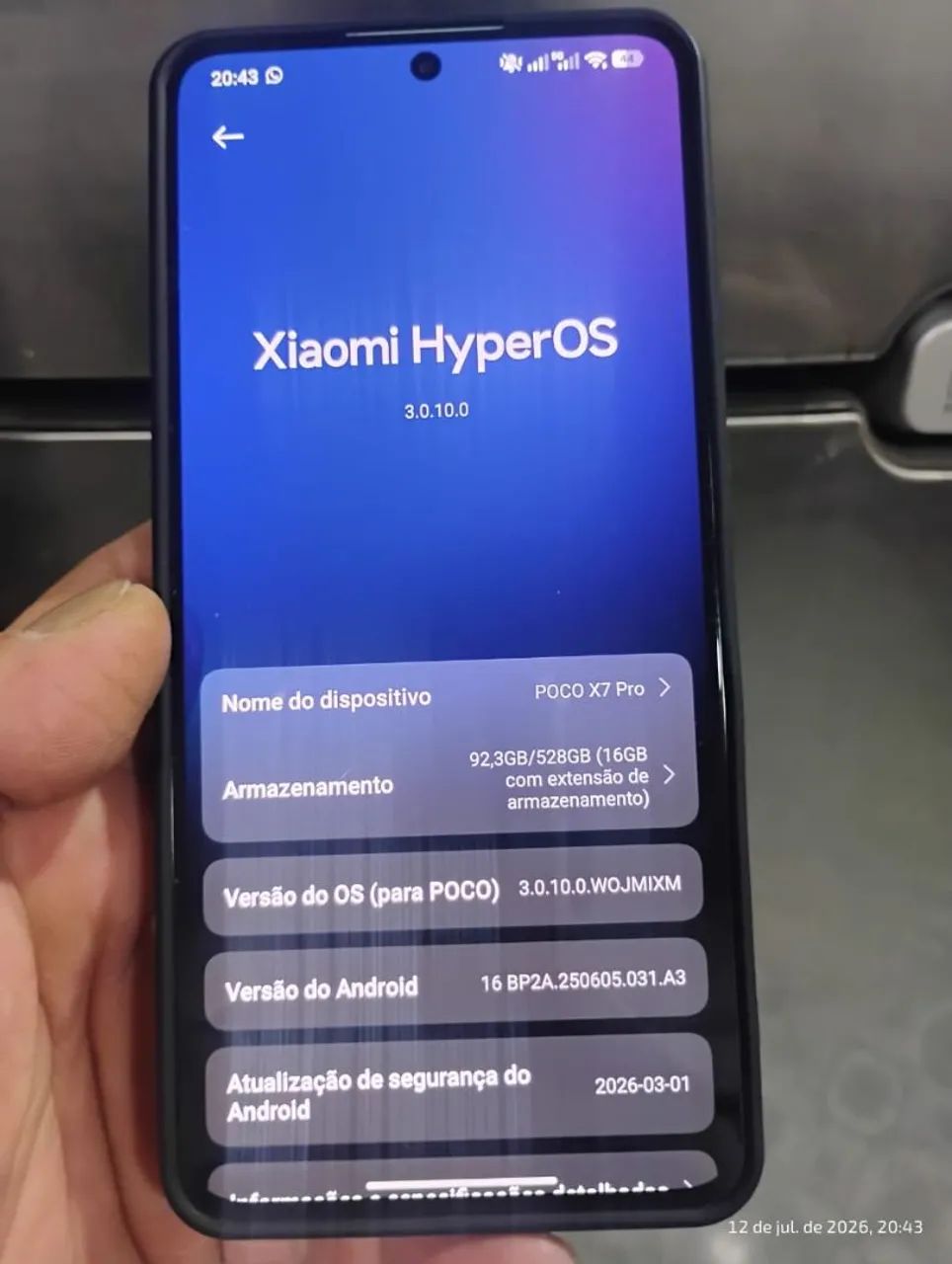 Celular poco x7 pro 12 512 gb  - Foto 4