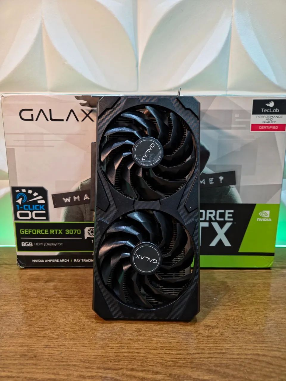 RTX 3070 8GB GALAX 1-CLICK OC GDDR6 - Foto 5
