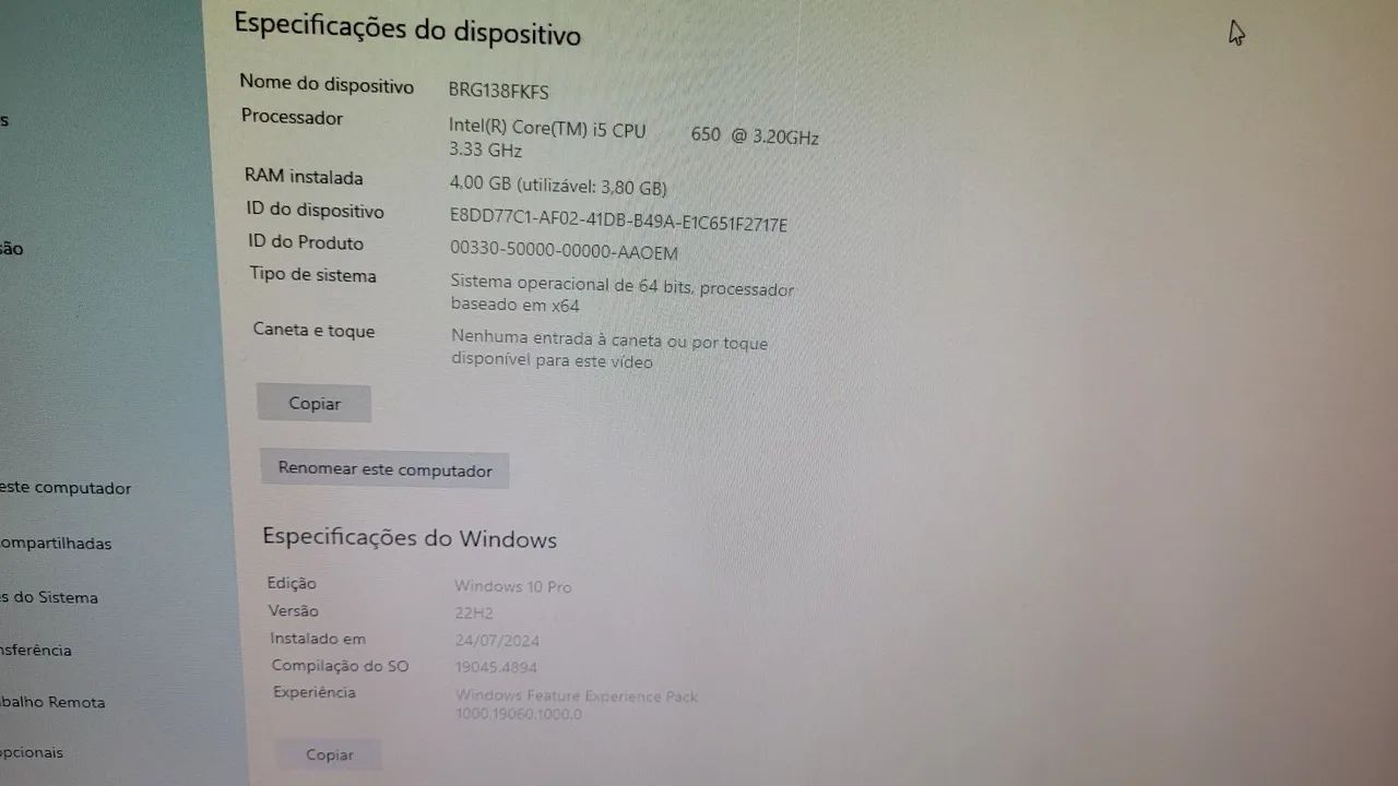 Desktop HP Elite 8100 Intel i5 - Foto 5