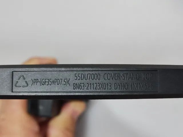 Suporte Pé Pedestal Base Tv Série Du7000 De 55 Polegadas Mtq (Usado) - Foto 5