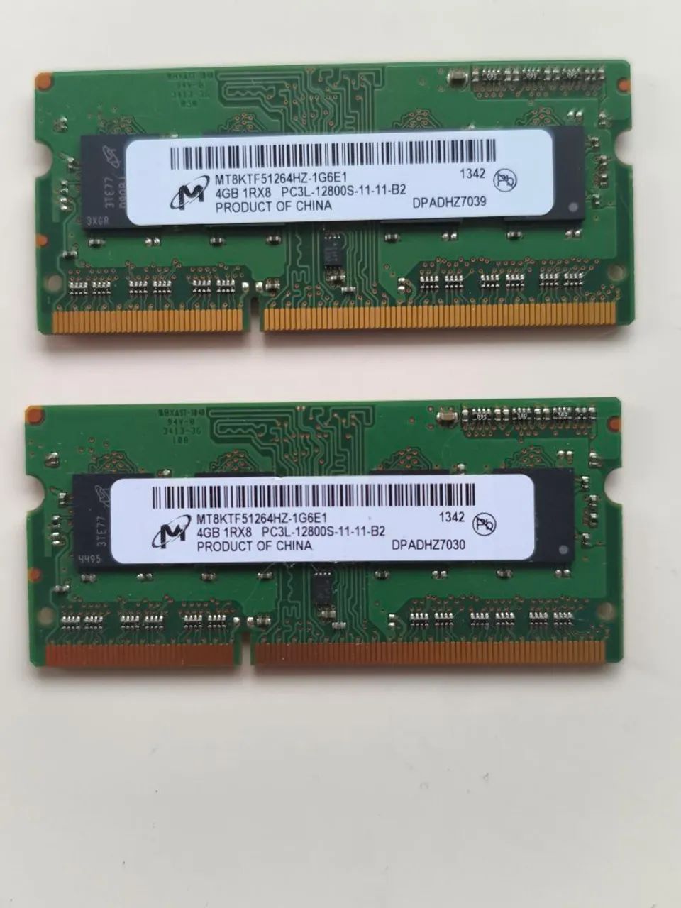 Memória Notebook