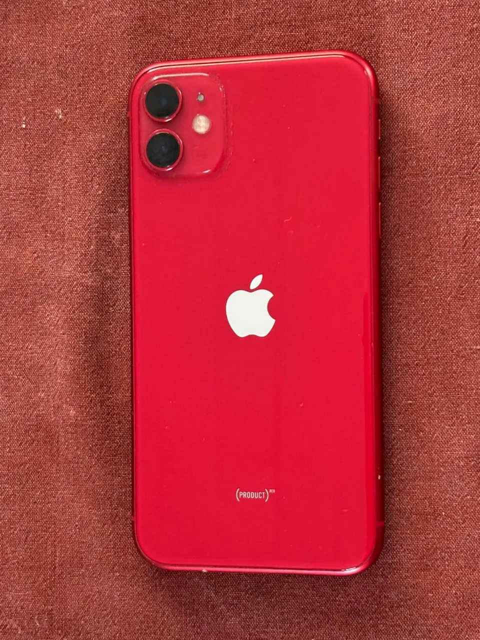 IPHONE XR COR VERMELHO 64GB, BATERIA 100% - Celulares e