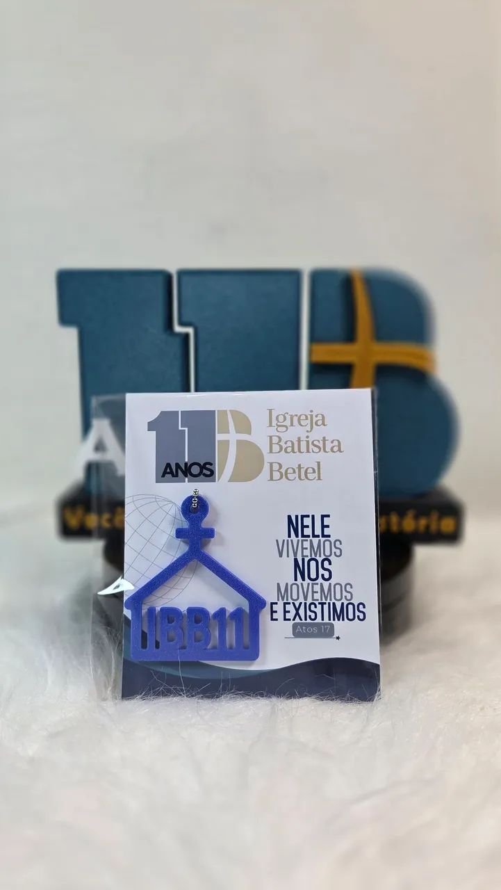 Chaveiro Personalizado com Card - Foto 4