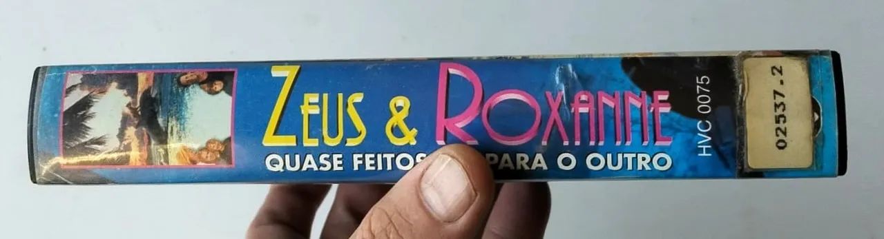 Fita VHS Filme Zeus & Roxanne: Quase Feitos Um Para o Outro