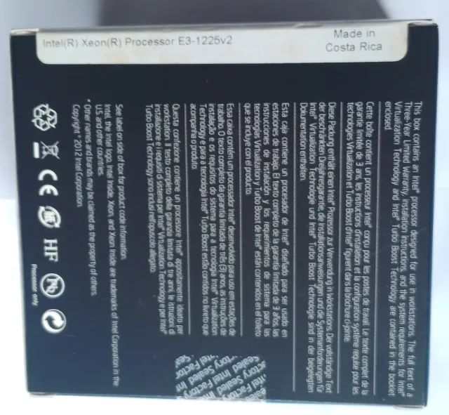 Processador Intel Xeon E3-1225 v2 3.2GHz LGA1155 | 4 Núcleos | Ideal p/ Workstation - Foto 6