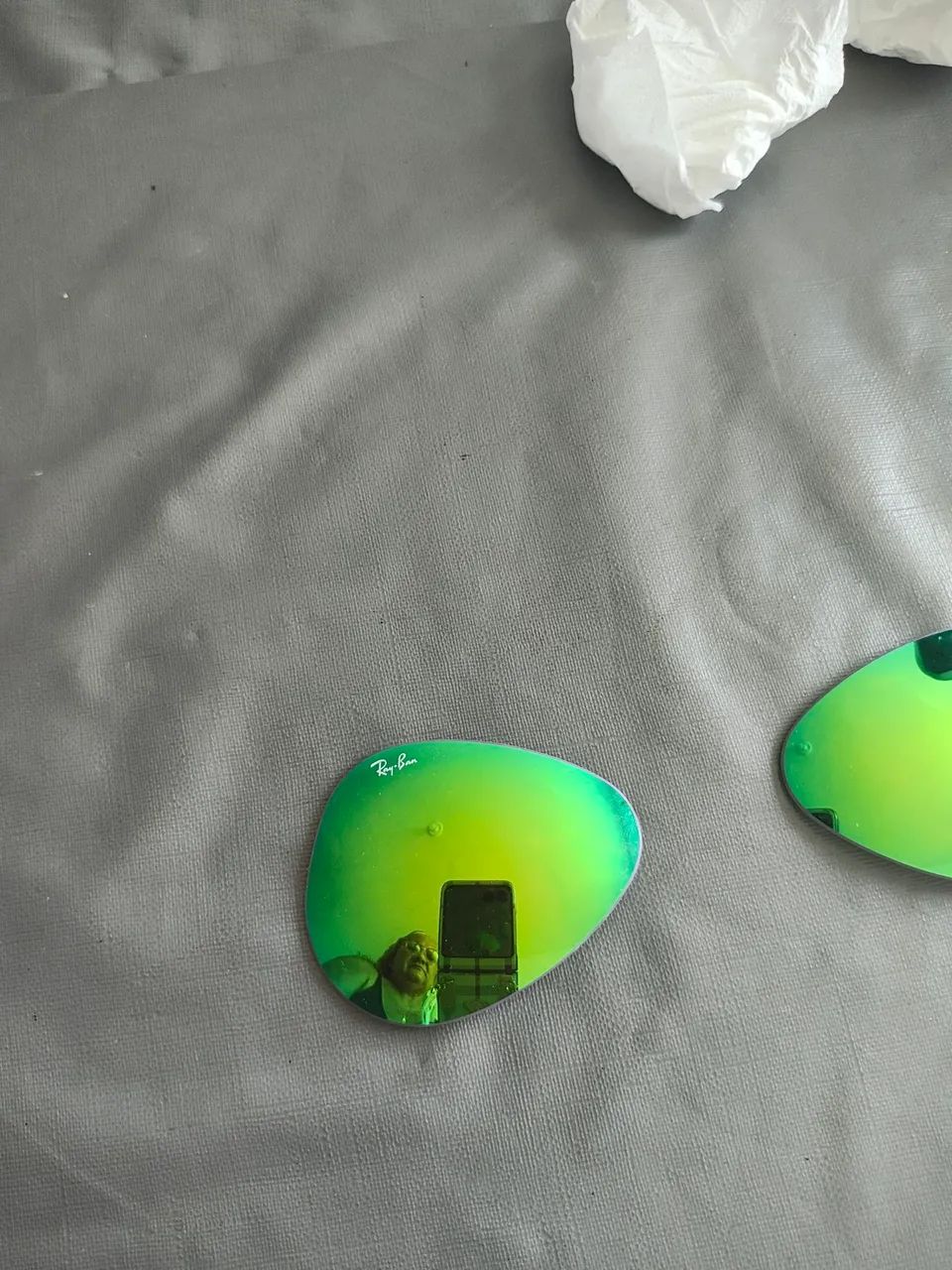 Lente de Ray ban. Tirei para colocar grau  - Foto 3