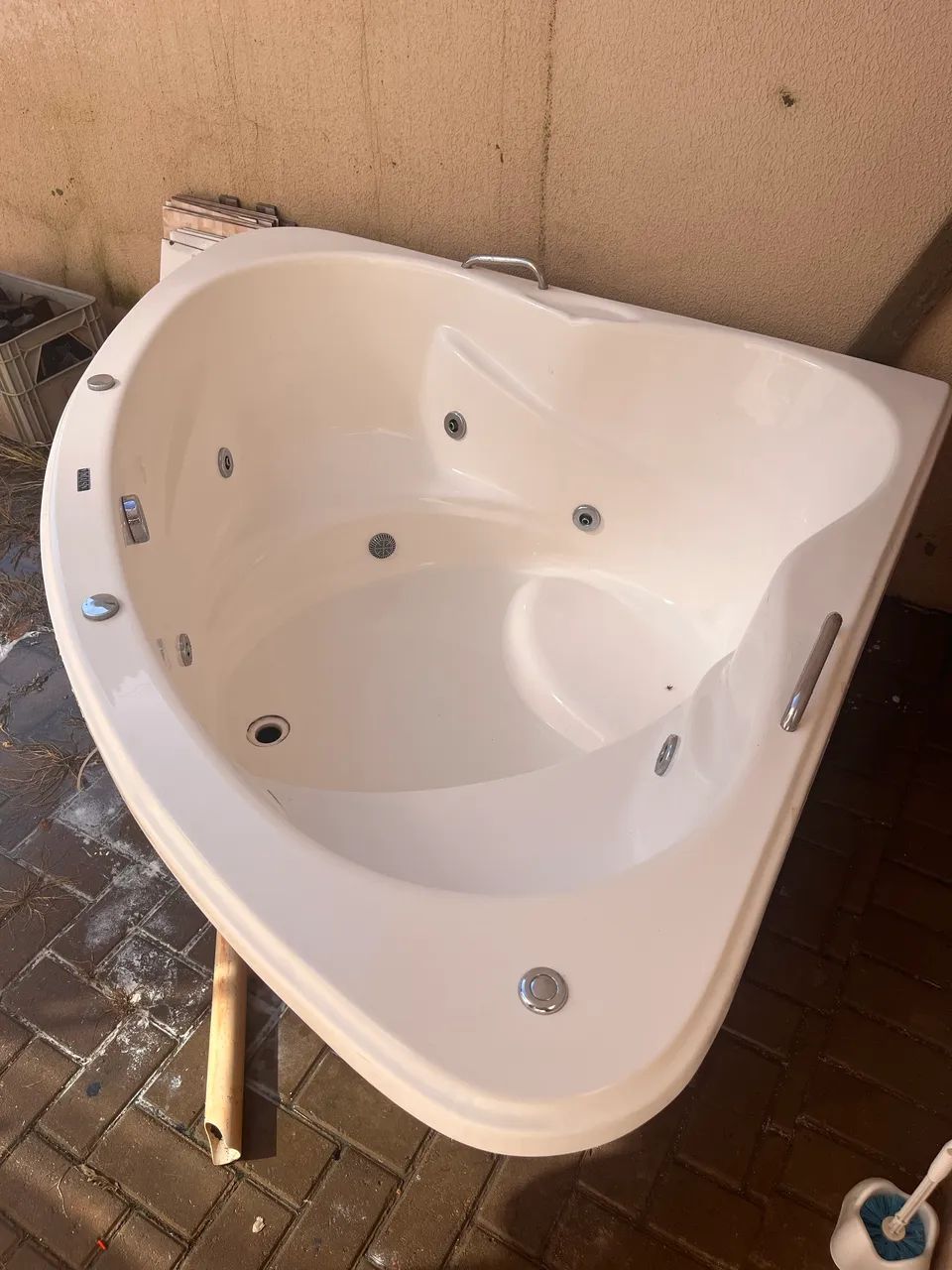 Banheira Astra Innovare Acrílico HA196XC Branco - Foto 3