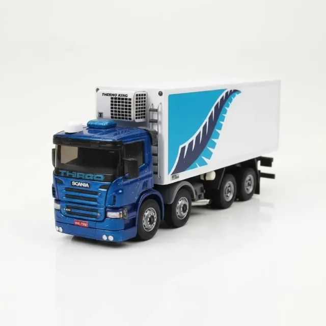 Miniatura caminhão Scania Bau bitruck  - Foto 2