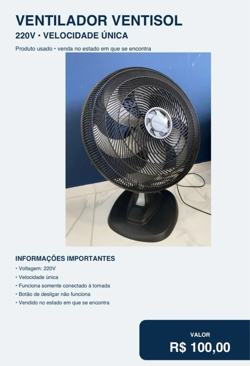 Ventilador  - Foto 2