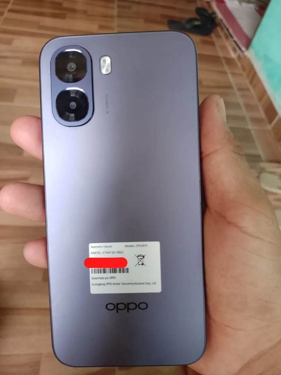 Smartphone Oppo A6x com nota fiscal. - Foto 3