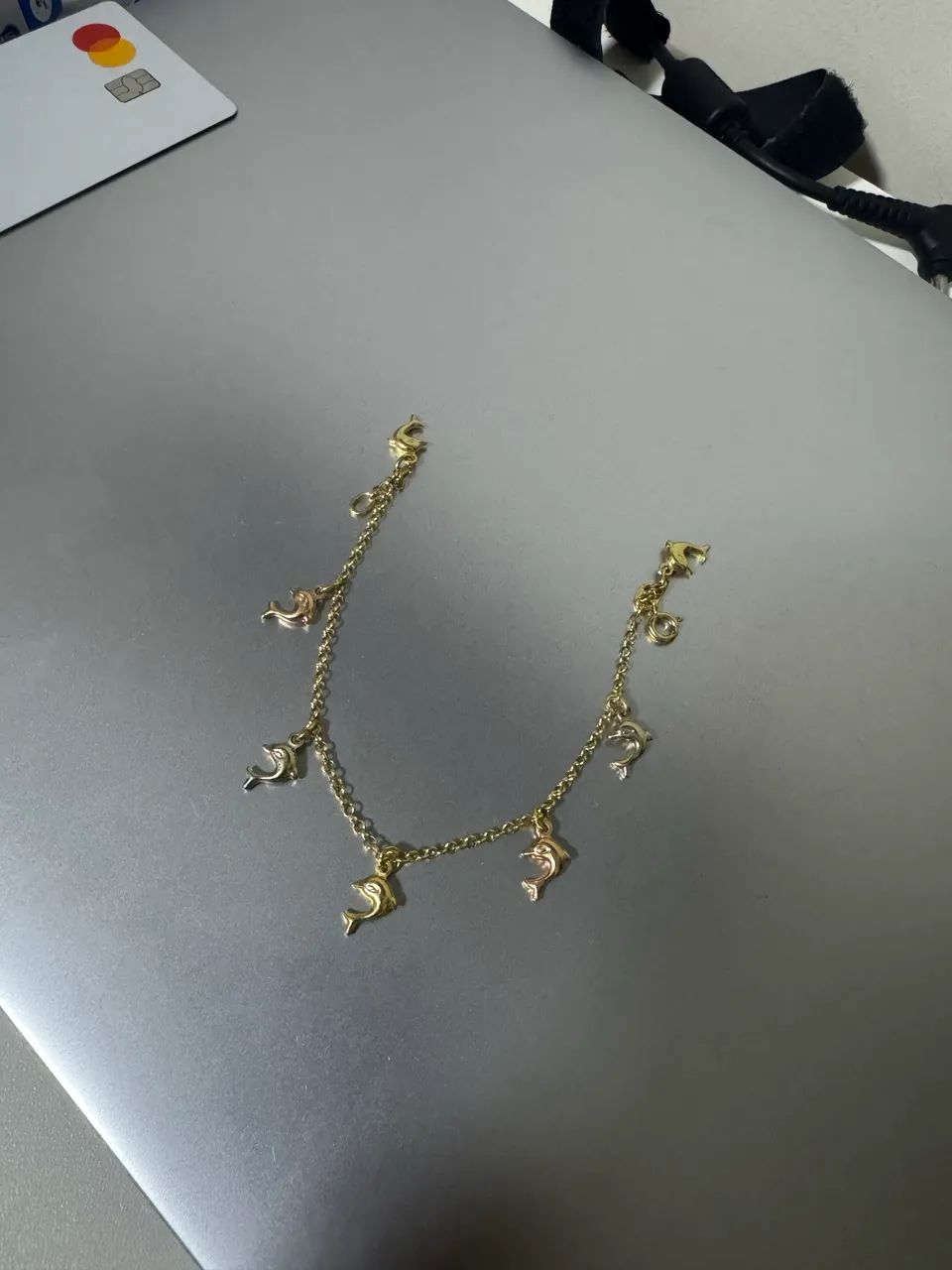Pulseira infantil ouro 18k