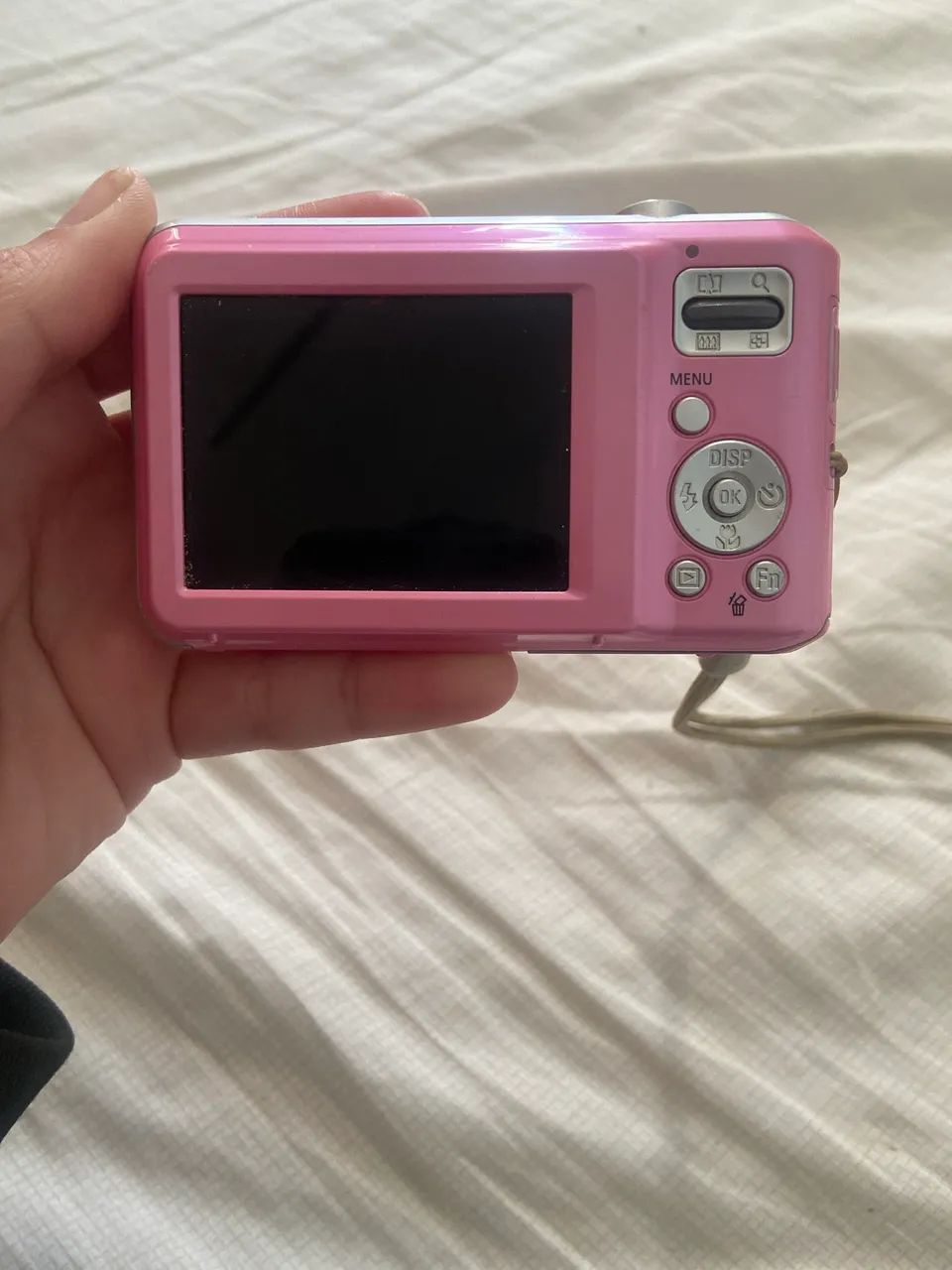 Câmera rosa 