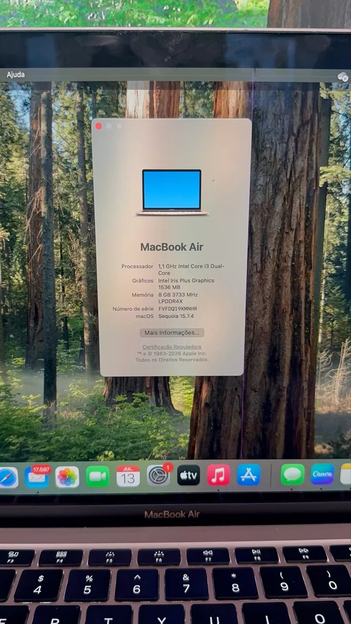 MacBook Air 13 2020 (com detalhe) - Foto 2